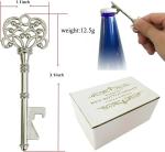 100 Wedding Favors Vintage Skeleton Key Bottle Openers