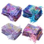 100 Coralline Organza Gift Bags for Weddings
