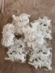 White Vintage Wedding Favor Baskets - 6 Dozen