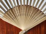 75 Bamboo Hand Fans for Wedding Favors