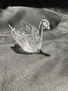20 Clear Swan Wedding Fillable Party Favors