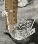 20 Clear Swan Wedding Fillable Party Favors