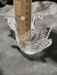 20 Clear Swan Wedding Fillable Party Favors