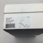 Anne Barge Willow White Bow Slingback Wedding Shoes