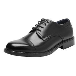 Men's Cap Toe Formal Wedding Dress Shoes
