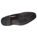 Men's Faux Patent Leather Tuxedo Dress Loafers