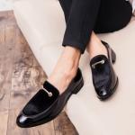 Men's Velvet Slip-on Dress Shoes for Weddings