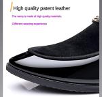 Men's Velvet Slip-on Dress Shoes for Weddings