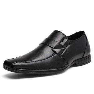 Bruno Marc Men's Black Dress Loafers, Size 11