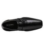 Bruno Marc Men's Black Dress Loafers, Size 11