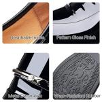 Men's Black Oxford Dress Shoes for Weddings