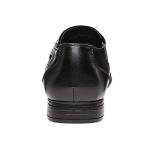 Bruno Marc Men's Black Dress Loafers, Size 11