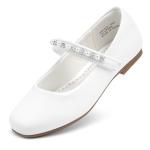 Stelle Kids' White Ballet Flats for Weddings