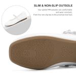 Stelle Kids' White Ballet Flats for Weddings