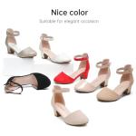 Girls' Nude Closed Toe Heels for Weddings