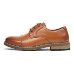 Brown Dress Oxford Shoes for Boys, Size 5
