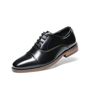Bruno Marc Black Dress Oxfords for Little Boys
