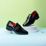 Boys' Black Dress Loafers for Weddings
