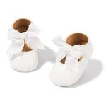 Baby Mary Jane Flats with Bow for Weddings