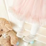 Baby Girls Ivory Mary Jane Flats for Weddings