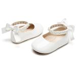Baby Girls Ivory Mary Jane Flats for Weddings