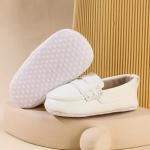 White Infant Baby Boys Soft Sole Loafers