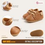 Classic PU Leather Baby Wedding Loafers for Toddlers