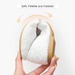 Comfortable White Round Toe Lace Ballet Flats