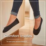 White Satin Ballerina Slippers with Bow Tie