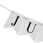 Just Married Vintage Banner for Photo Booth