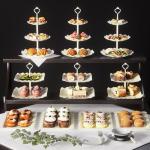 10-Piece Tiered Cupcake and Dessert Stand Set