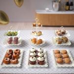 10-Piece Tiered Cupcake and Dessert Stand Set