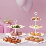 10-Piece Tiered Cupcake and Dessert Stand Set