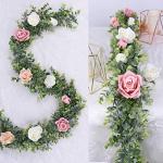 Faux Eucalyptus Garland Vines for Wedding Decor