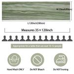 12 Pack 10Ft Dusty Sage Green Cheesecloth Runners