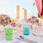 150 Pack Mr. and Mrs. Disposable Wedding Cups