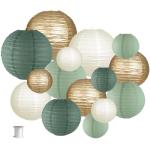 Sage Green Paper Lanterns for Wedding Decor