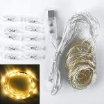 White Tulle Curtain with String Lights for Events