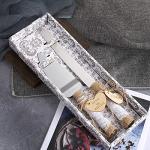 Rustic Stainless Steel Wedding Cake Knife Set