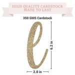 Gold Glitter Love & Laughter Bridal Banner