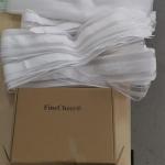 12 Large Wedding Pew Bows with Tulle Tails