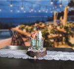 White Lace Table Runner Set for Weddings