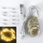 Champagne Tulle Curtain with Lights for Weddings