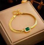 Necklace Bracelet Earring set 18K Gold Plated Holiday Gift Set