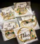 Necklace Bracelet Earring set 18K Gold Plated Holiday Gift Set