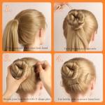 Teenitor 300pcs Bobby Pins Hair Pins Kit, 100 Hair Pin for Women 100 Bobby Pins Brown and 100 Hair Bands, Hair Pins for Buns 2inch 2.36inch 2.75inch