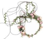Adjustable Women's Leave Flower Headband Crown Garland Wreath Wedding Festival