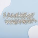 Gold Crystal Bridal Headpieces for Brides Silver Wedding Hair Accessories