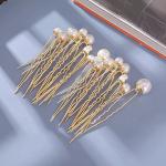 18 Piece Bridal Pearl Hair Pins Set,Elegant Wedding Hair Accessories for Women,P