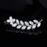 Gold Crystal Bridal Hair Clip Rhinestone Wedding Hair Barrette